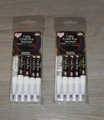 Rainbow Dust Cake Craft Pen Multipack (x2) - NEW • £16