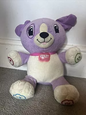 Leapfrog My Pal Violet Cuddly Toy - Plays Songs And Music Personalise With Name • £14.99