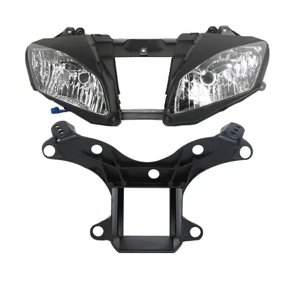 Front Headlight W/ Upper Stay Fairing Bracket For Yamaha YZF R6 YZF-R6 2006-2007 • $98.98