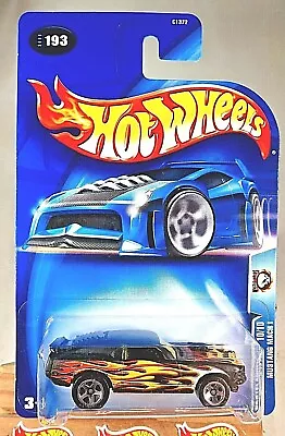 2003 Hot Wheels #193 Wastelanders 10/10 MUSTANG MACH 1 Black W/Chrome 5 Spokes • $8.50