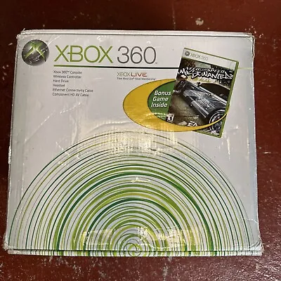 Xbox 360 Pro 60GB White Game Console - Box! Complete • $379