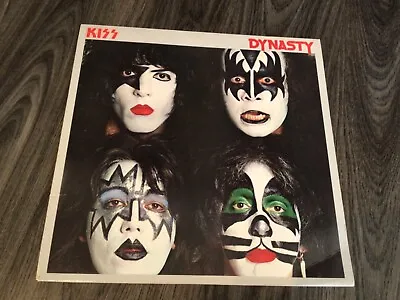 KISS-1979-DYNASTY-Record/Vinyl-Casablanca-w/poster-Ace Frehley/Gene Simmons • £12.27