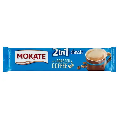 Mokate 2 In 1 Classic Instant Coffee (1 To 200 Sachets) CHEAP FREE DELIVERY • £2.97