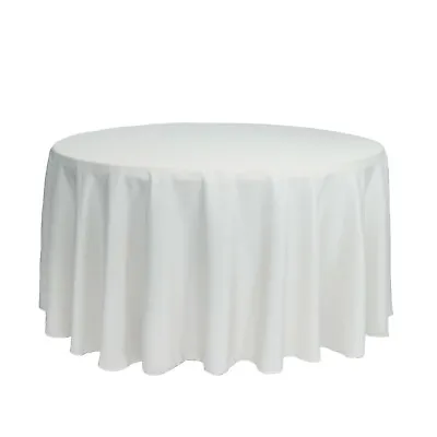$29.99 • Buy YCC Linens - 120 Inch Round Polyester Tablecloths For Weddings & Special Events