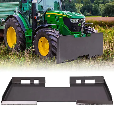 3 Point Attachment Adapter Skid Steer Mount Plate Quick Tach Equipment Universal • $128.24