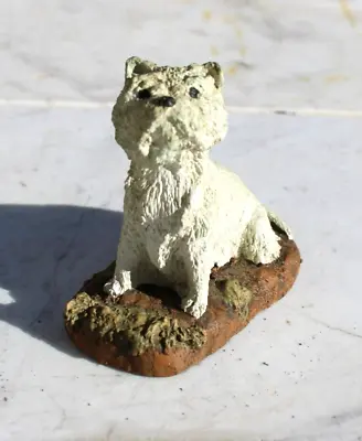 Cold Cast Bronze White Westie Terrier Dog By Marsha Richardson Kennel Collection • $24.99