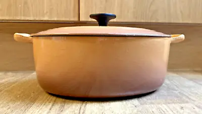 Le Creuset Cast Iron Oval Casserole Dish Brown 4L • £82