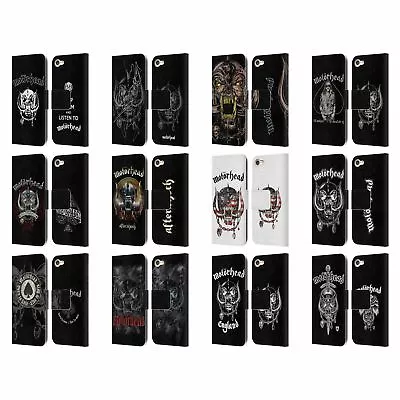 OFFICIAL MOTORHEAD GRAPHICS LEATHER BOOK WALLET CASE FOR APPLE IPOD TOUCH MP3 • $38.45