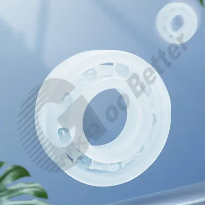 603~6907 PP Plastic Ball Bearings With Cage Glass Balls ID=3mm~50mm OD=7mm~80 Mm • $2.70