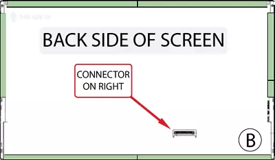 New 15.6  LED LCD Display Screen REPLACEMENT B156XW02 V.0 Bottom Right Connector • $75