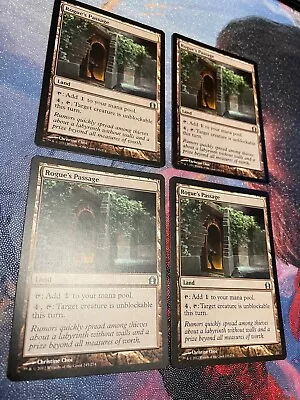 4x Rogue's Passage Return To Ravnica Mtg Magic Gathering • $2.40