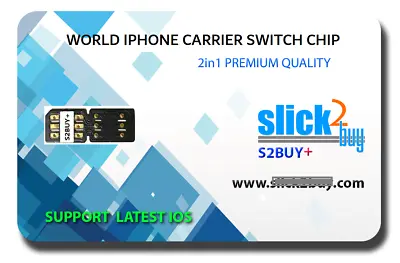 S2buy+ 2024 New World Unlock Chip For Iphone Any New Models Ios 17 & Up • $20.99