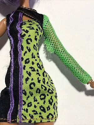 Monster High Skultimate Rollermaze Clawdeen Doll's Dress Needs Stitched • $3.67