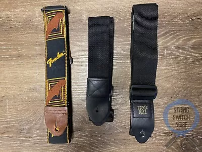 3 X Guitar Strap Pack -  Fender Ernie Ball • $39