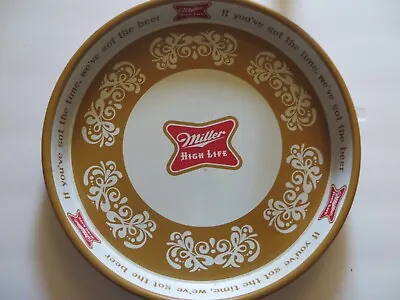 Miller High Life Beer V Tray 1960s 13  If You Have The Time We've Got The Beer • $19.99