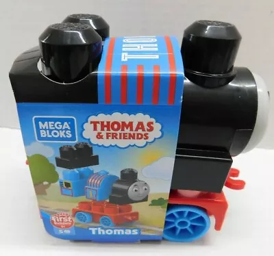 MEGA BLOKS Thomas & Friends THOMAS 5-Piece 5  Block Train Build Set • $12.66