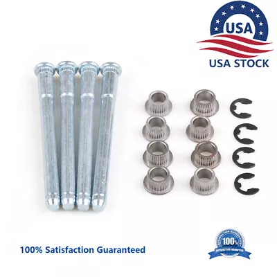 4 Sets Door Hinge Pin Bushing Kit For 1994-2004 Chevy S10 GMC/Sonoma S15 Pickup • $12.99