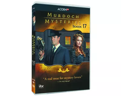 Murdoch Mysteries: The Complete Season 17 (DVD 5-Disc Box Set) New Sealed • $18.99