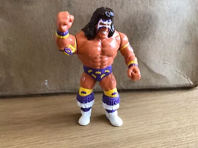 WWF WWE Hasbro Wrestling Figure. 1991 Series 3: Ultimate Warrior. • £2