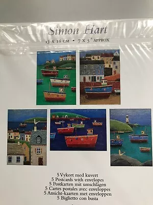 Retired Design Ref A15 5 Ikea Artcards Simon Hart Seaside Paintings Frameable • £24.99