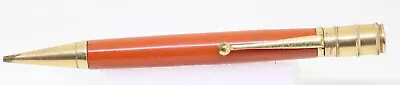 LOT OF 2 1924 GOLD MEDAL Orange Mechanical Pencil! 14k GF & GREEN WEIDLICH LISTO • $15