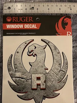 Ruger Logo 6” Window “Metallic” Decal • $9.75