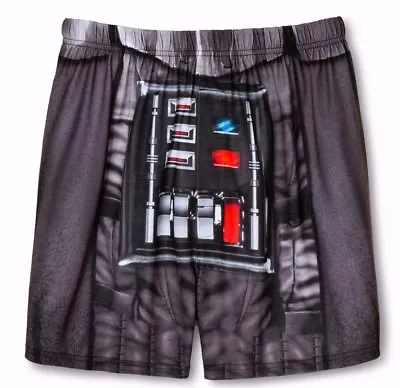 Star Wars Darth Vader Costume Boxers Sleep Boxer Shorts Underwear Mens S M • $9.88