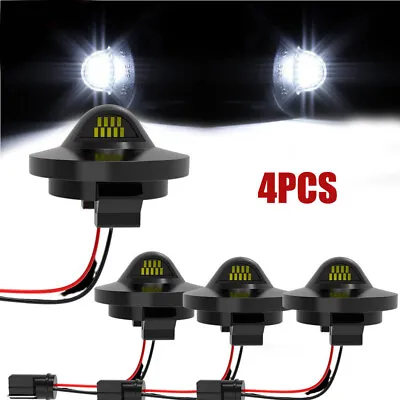 4 Pack For Ford F150 F250 F350 LED License Plate Light Bulb Assembly Replacement • $15.99