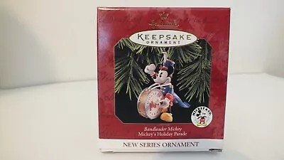 1997 Hallmark Keepsake Ornament Mickey's Holiday Parade Bandleader Christmas • $7.20