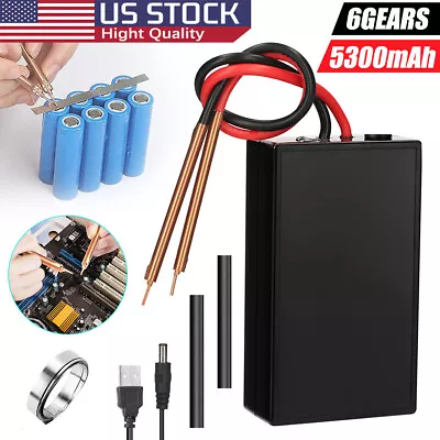 Portable DIY Mini Spot Welder Machine 6 Gears For 18650 Battery Welding Tool Kit • $37.99