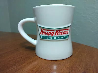 Krispy Kreme Doughnuts Coffee Mug Vtg Diner Restaurant Ware Raised Logo • $13