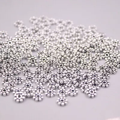 30pcs Pure 925 Sterling Silver Spacer Bead Lucky DIY Loose Beads Accessories  • $14.43