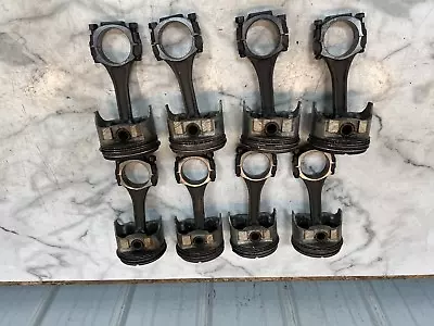 90 Mercury MerCruiser 7.4 L 454 V8 GM Boat Engine Connecting Rods And Pistons • $999