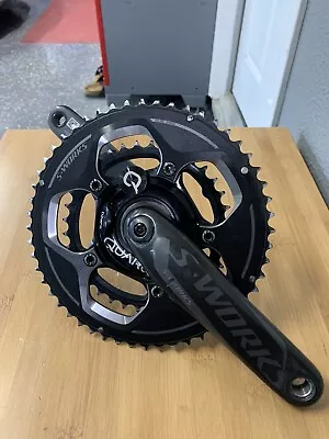 S-Works Specialized Quarq DZero Power Meter Carbon Crankset 52/36 170mm BB30 • $400