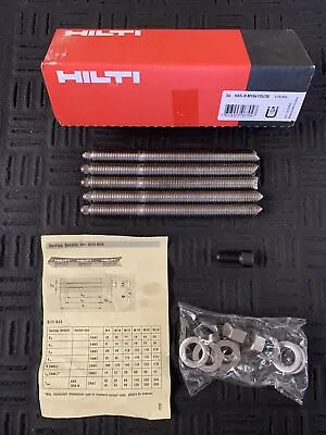 £60 • Buy Hilti HAS-R  M16 X 125/38 Steel Fixing Bolts X 3 Packs