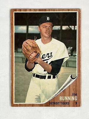 1962 Topps - #460 Jim Bunning EX-NM • $10