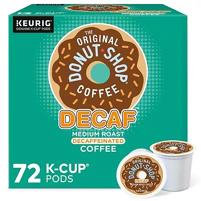 The Original Donut Shop Decaf Keurig K-Cup Pods Medium Roast Coffee 72 Count • $39.99