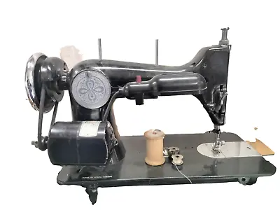 Necchi Elna Miracle Antiqu Sewing Machine Power On Need Work • $124.89