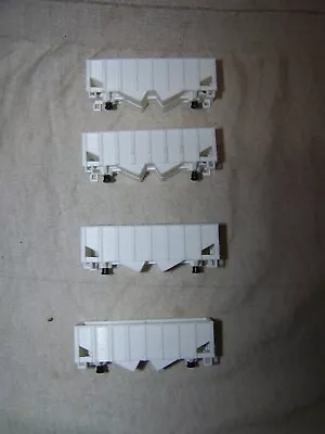 N-Scale 32' Open Top Hopper(White) Bodies Only Qty. 4(3D Printer) • $9.95