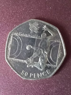 Olympic Handball 2011 50pence Coin • £3