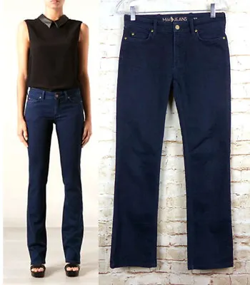 MIH Jeans Made In Heaven Women 27 Blue London Mid Rise Subtle Bootcut Hemmed • $19.99
