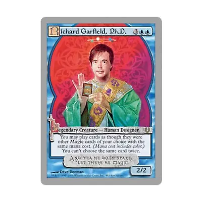 WOTC MtG Unhinged Richard Garfield Ph.D. (R) EX • $4.29