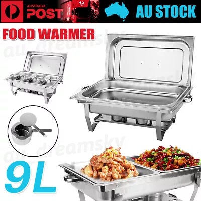 NEW 9L Insulated Food Warmer Bain Marie Food Warmer Buffet Warmer Chafing Dish • $39.88