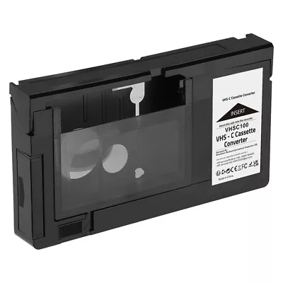 VHS-C Cassette Adapter For VHS-C SVHS Camcorders RCA Motorized VHS Cassette R5D3 • $42.96