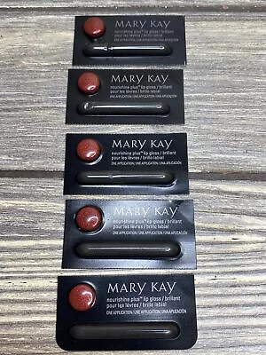 Mary Kay Cosmetics Lip Gloss Samples Red Passion Lot Of 5  • $10.19