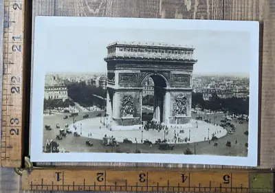 Vintage RPPC Paris France Europe Arc De Triomphe Monument • $4.99