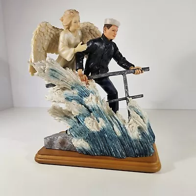 Very Rare Vanmark American Heroes Seaside Savior Navy Angel Ltd Edition  Hand Pt • $299