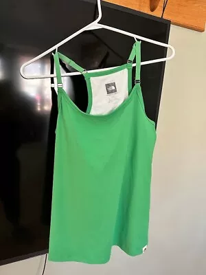 The North Face Cami Womens - Large -  Vaporwick Cami Tank Top Green Vapor Wick • $4.99