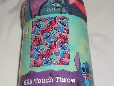 $12 • Buy NEW, DISNEY STITCH Silk Touch Throw