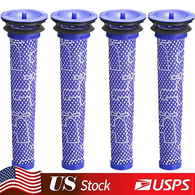$7.59 • Buy 4Pack Filter Replacements 96566101 For Dyson V6 V7 V8 DC58 DC59 Vacuum Cleaners